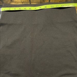 BCBG Generation solid black mini skirt size M